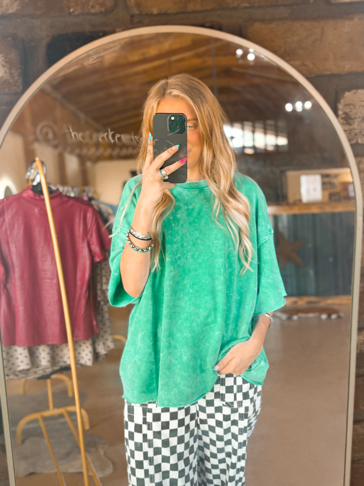 The classy boyfriend top