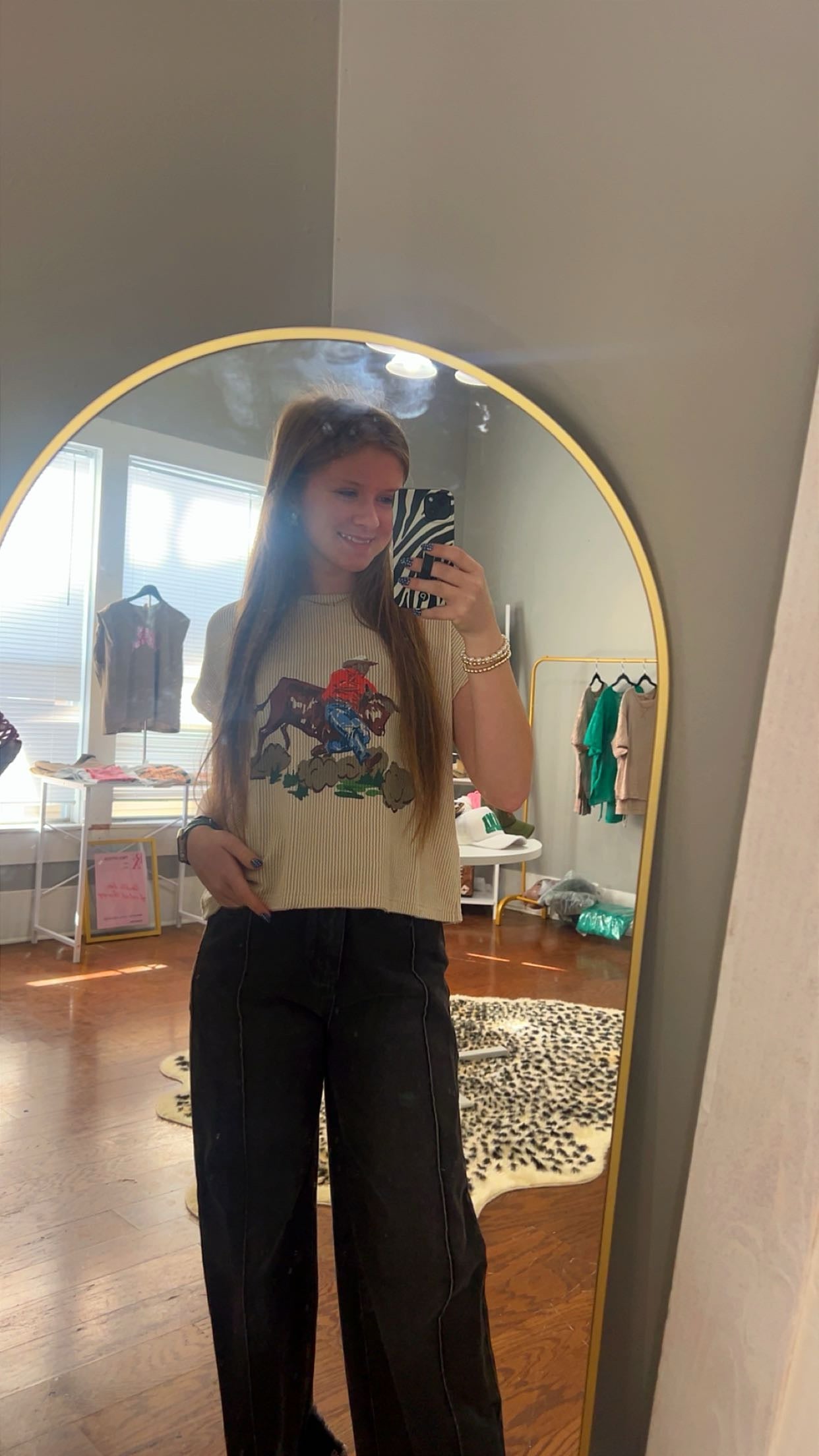 Hazy hazed  top