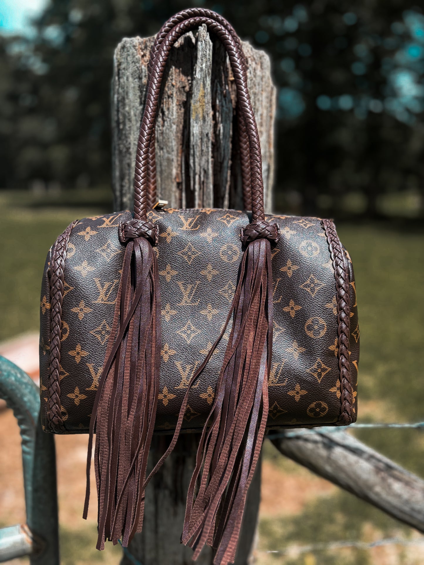 The designer speedy inspired bag
