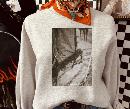 The stirrup portrait sweatshirt