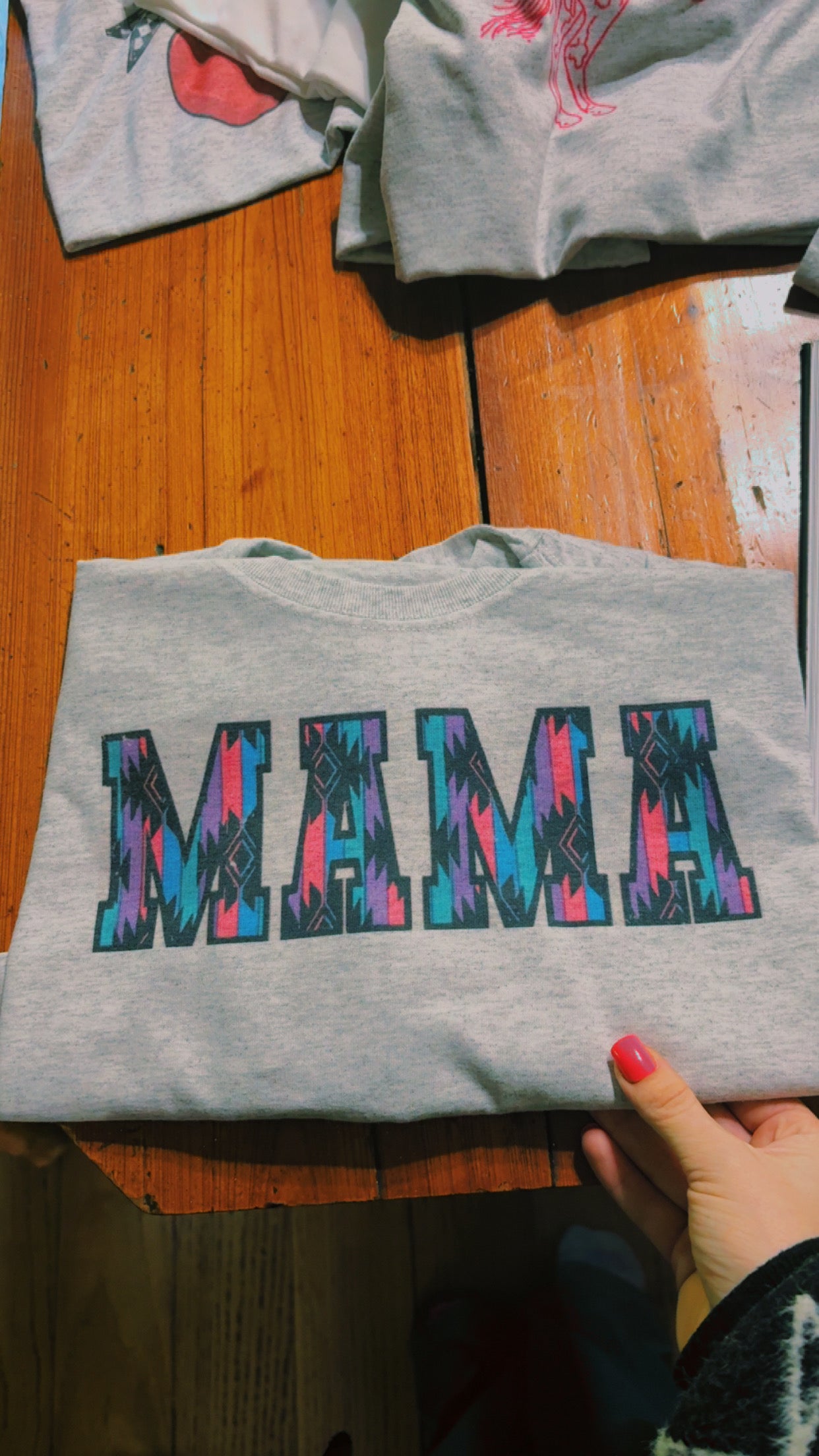 Mama aztec  tee sublimation T-shirt