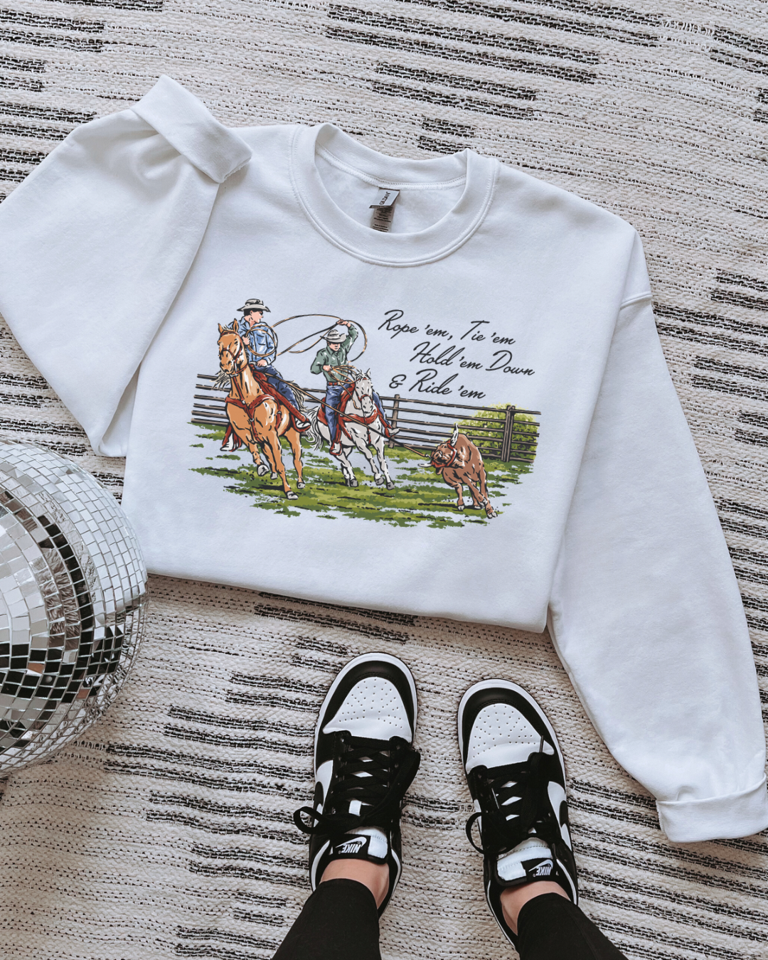 Rope em & brand em  sweatshirt