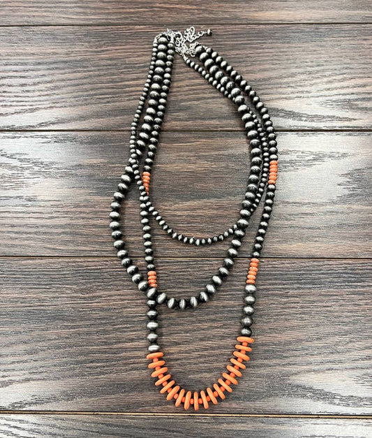 , Handmade 30" Bead Necklace