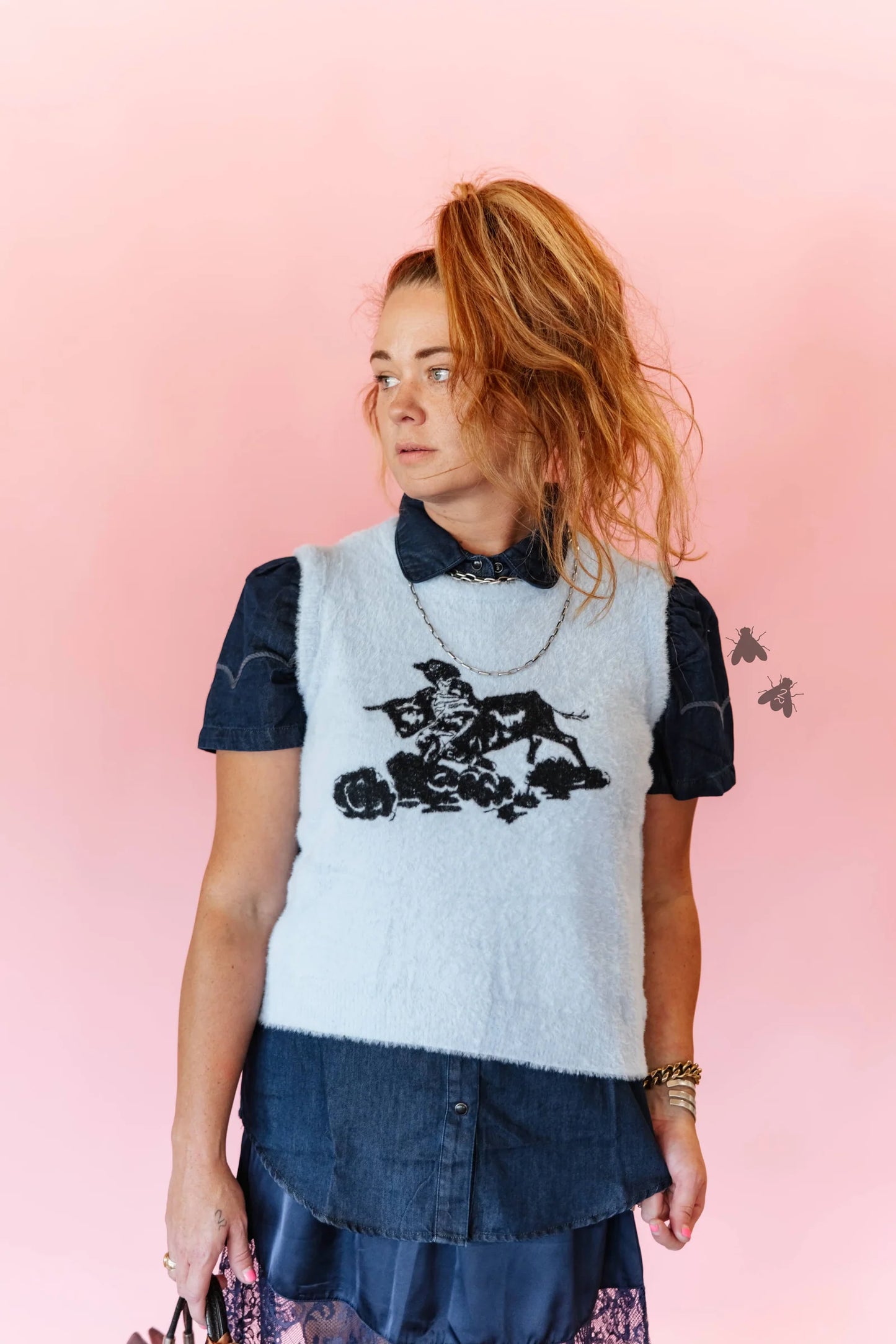 Fuzz ranch top