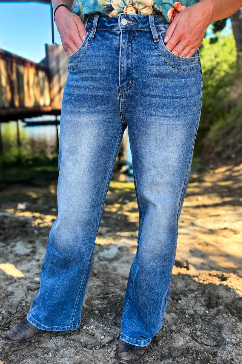 The studded cowgirl jeans