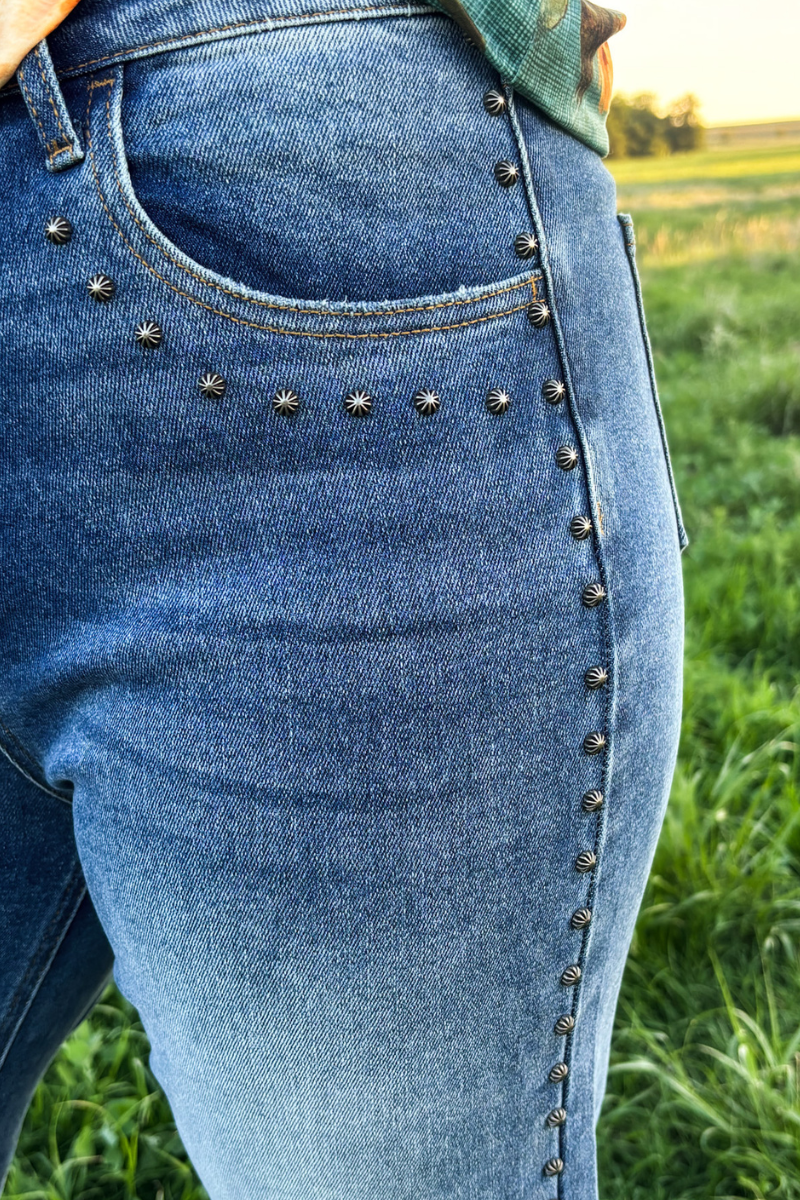 The studded cowgirl jeans