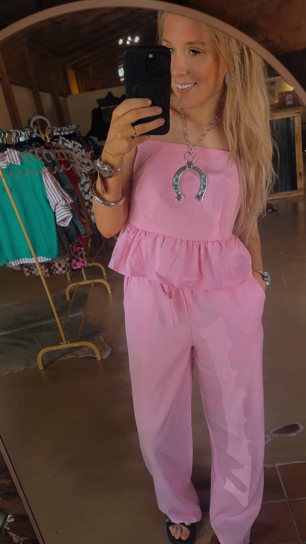 The pink Rio set