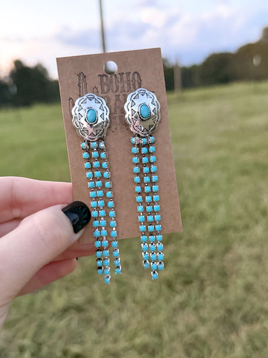 The luxe cowgirl earrings