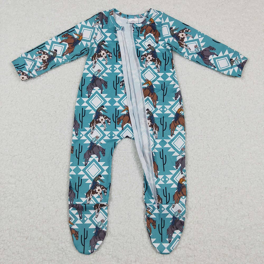 The Aztec rancher romper