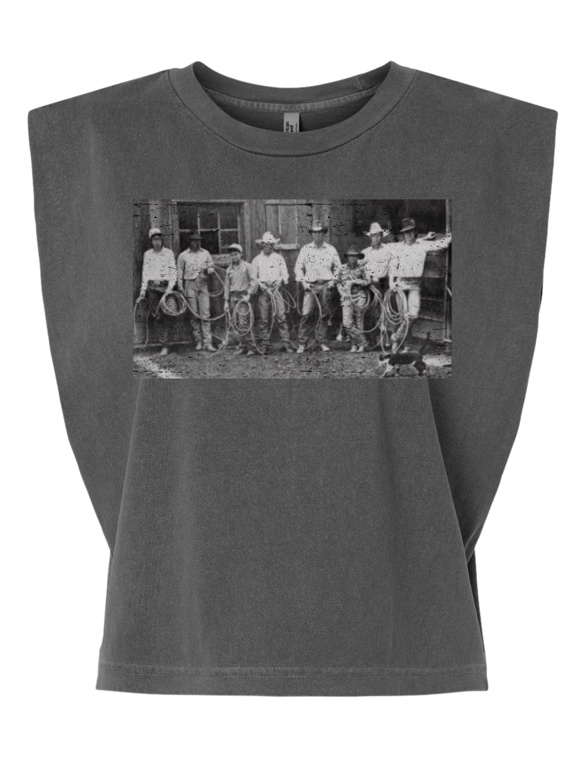 Cowboy gathering boxy tee