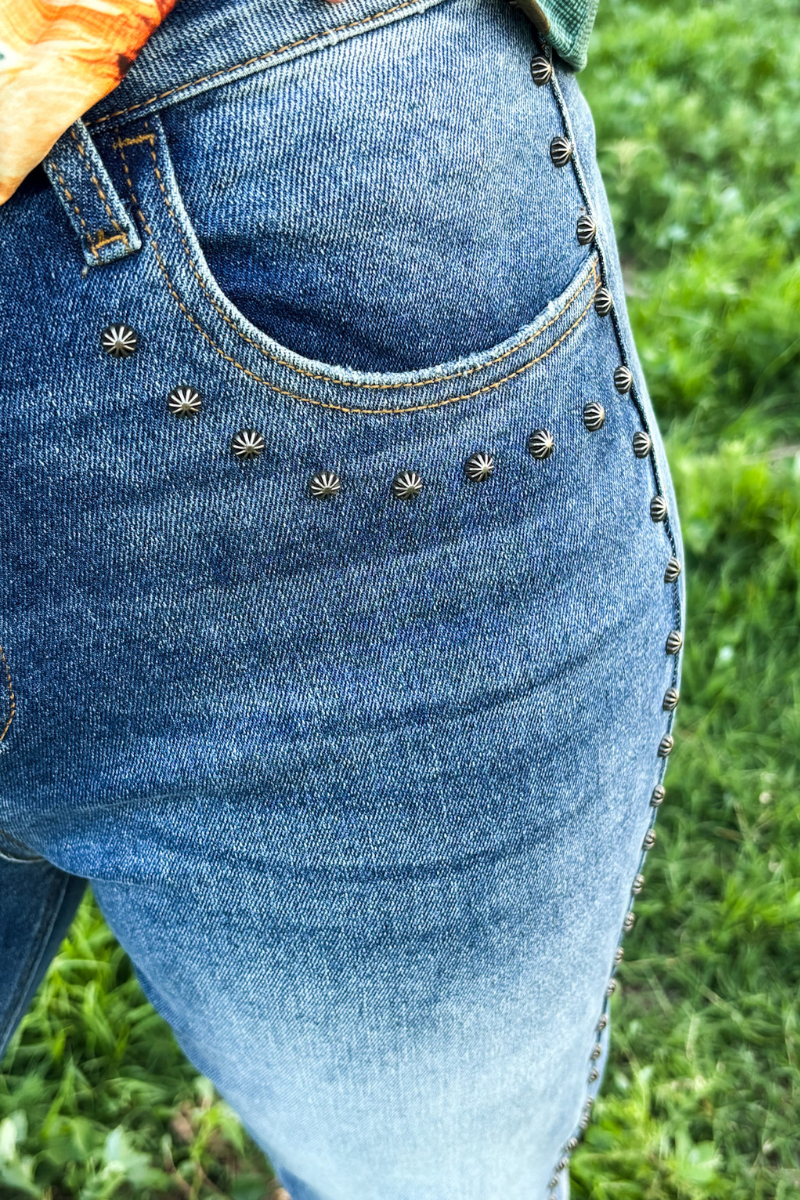 The studded cowgirl jeans