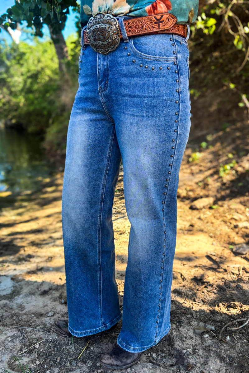 The studded cowgirl jeans