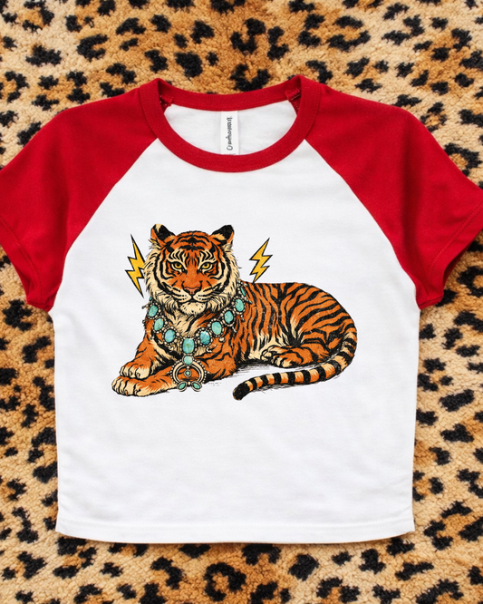 Western tiger Baby Tee