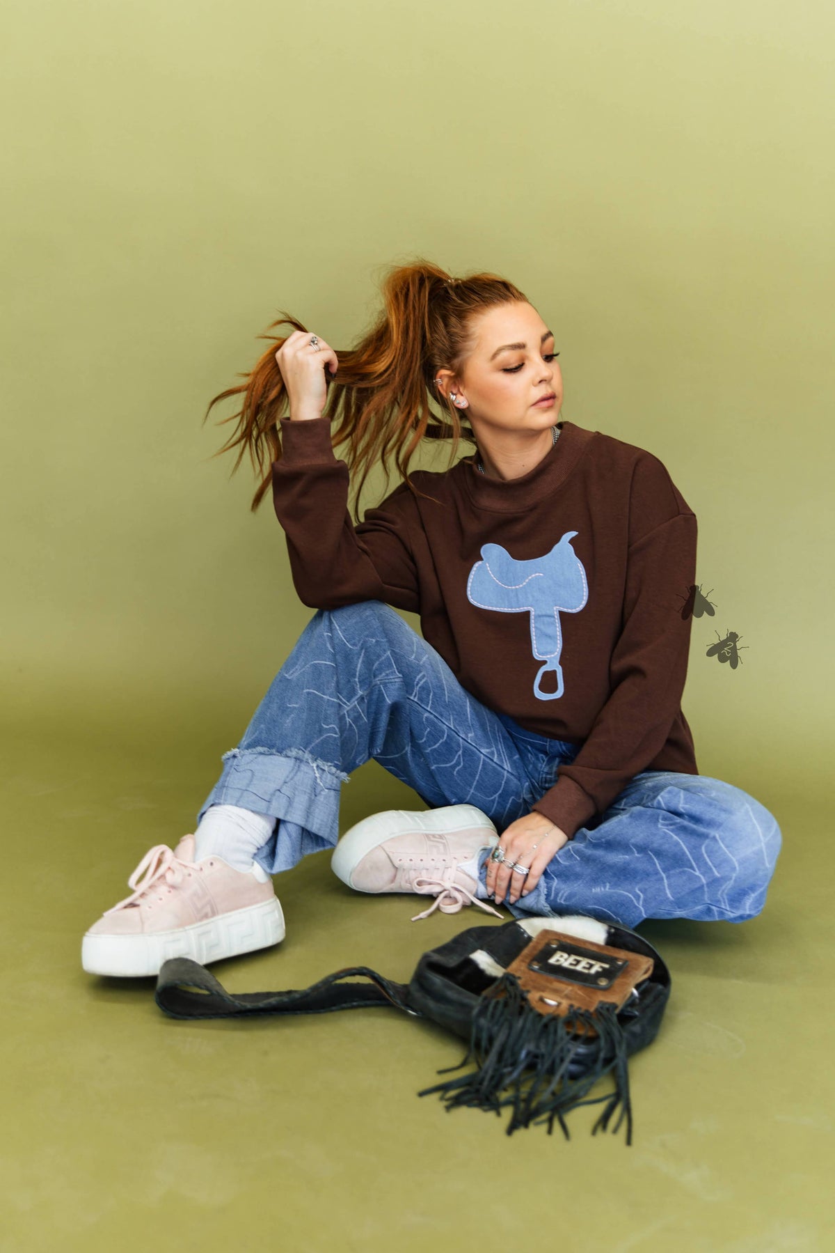 The craft cowgirl mockneck