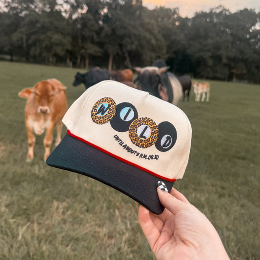 A LITTLE WILD CANVAS CAP