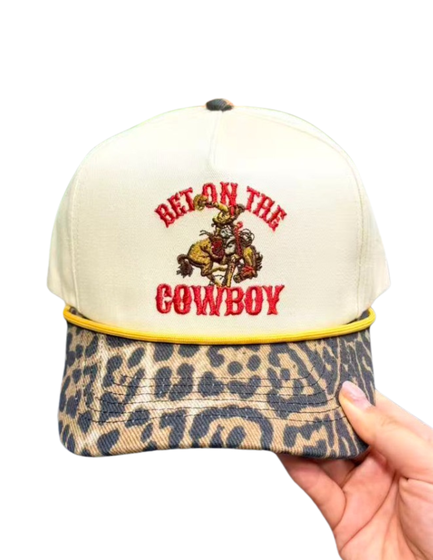 BET ON THE COWBOY CANVAS CAP