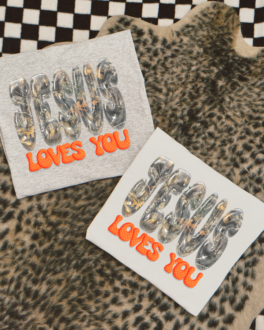 Jesus loves you sublimation T-shirt