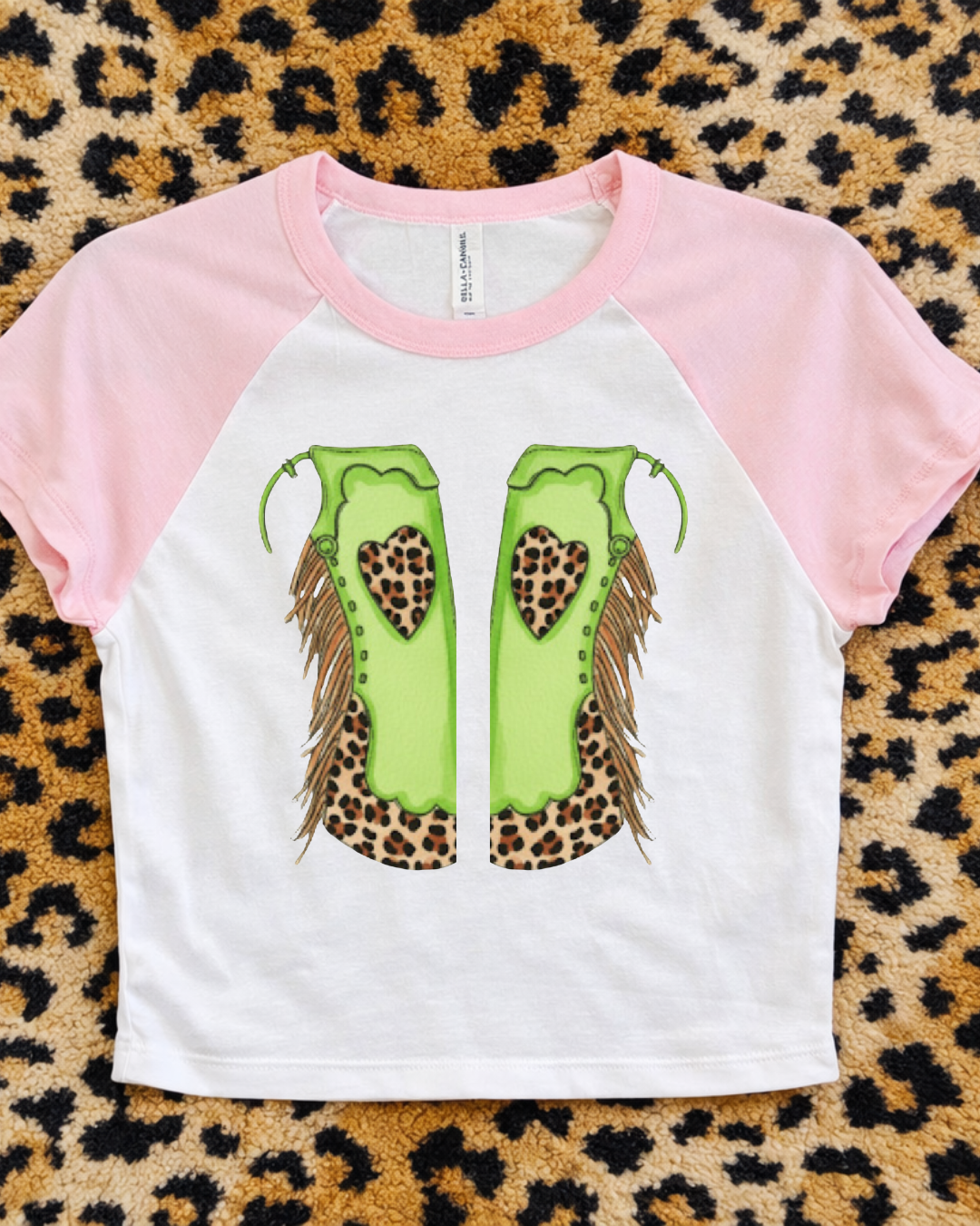 The neon cowgirl Baby Tee