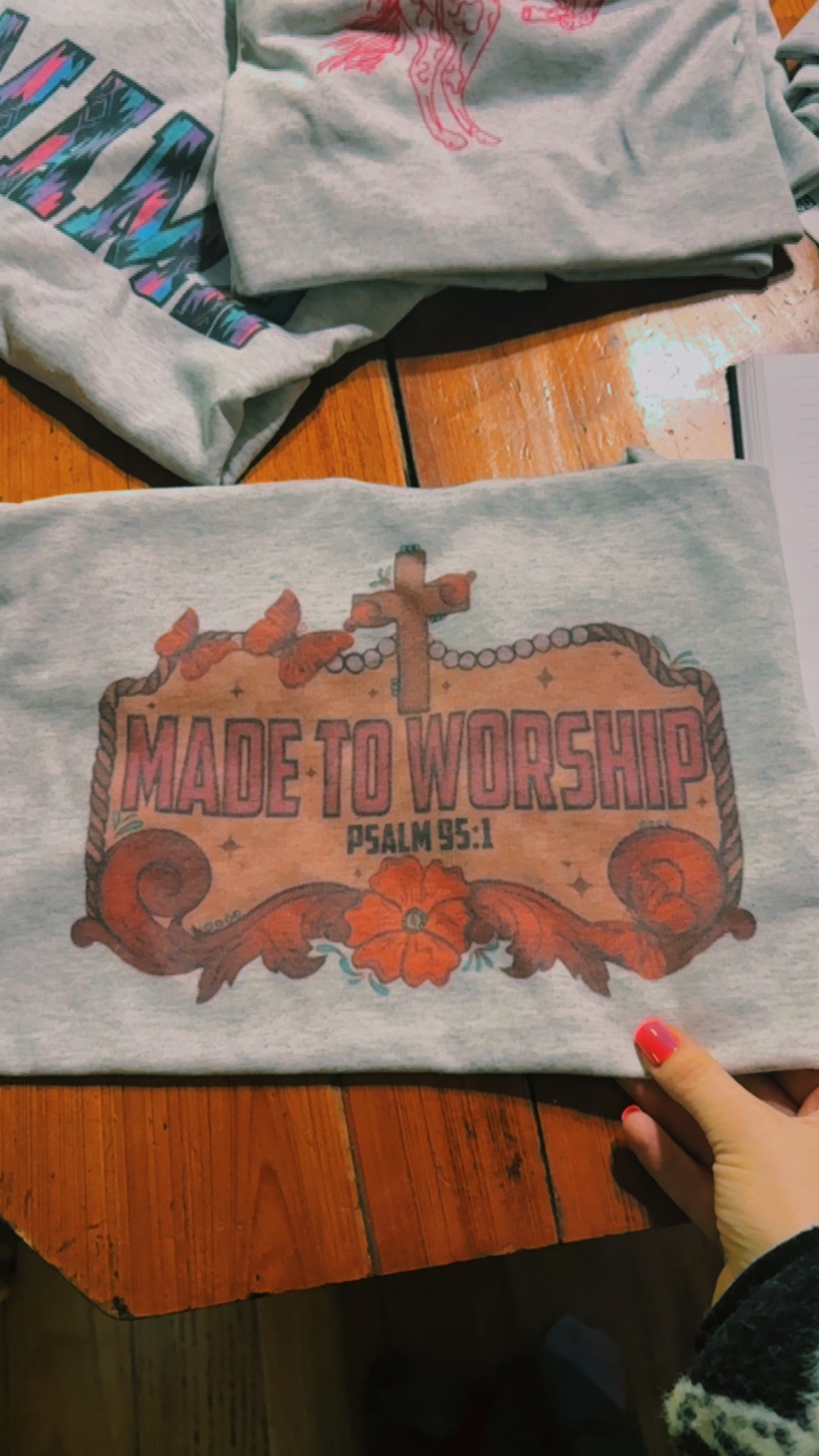 Made to worship sublimation T-shirt