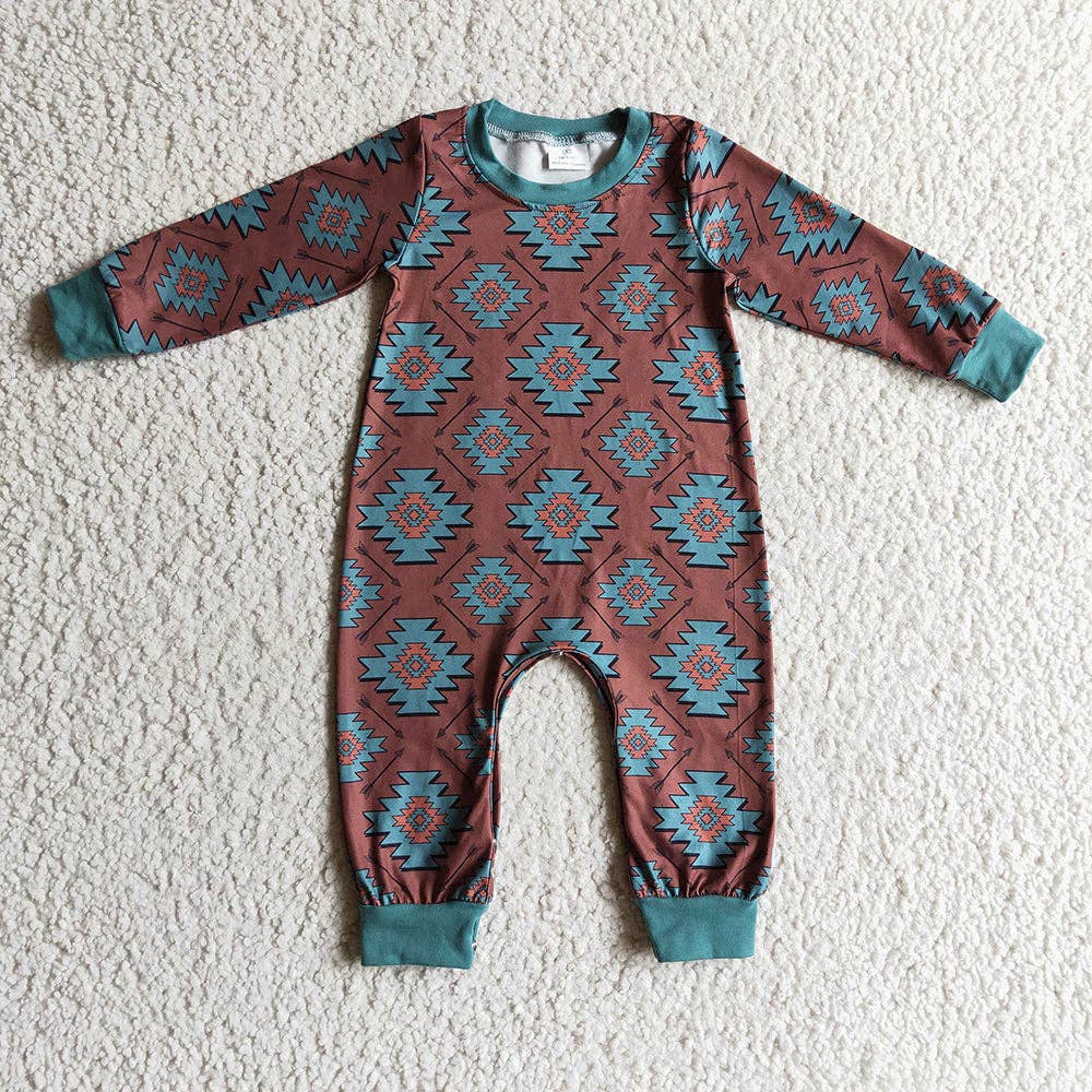 The Aztec cowboy romper