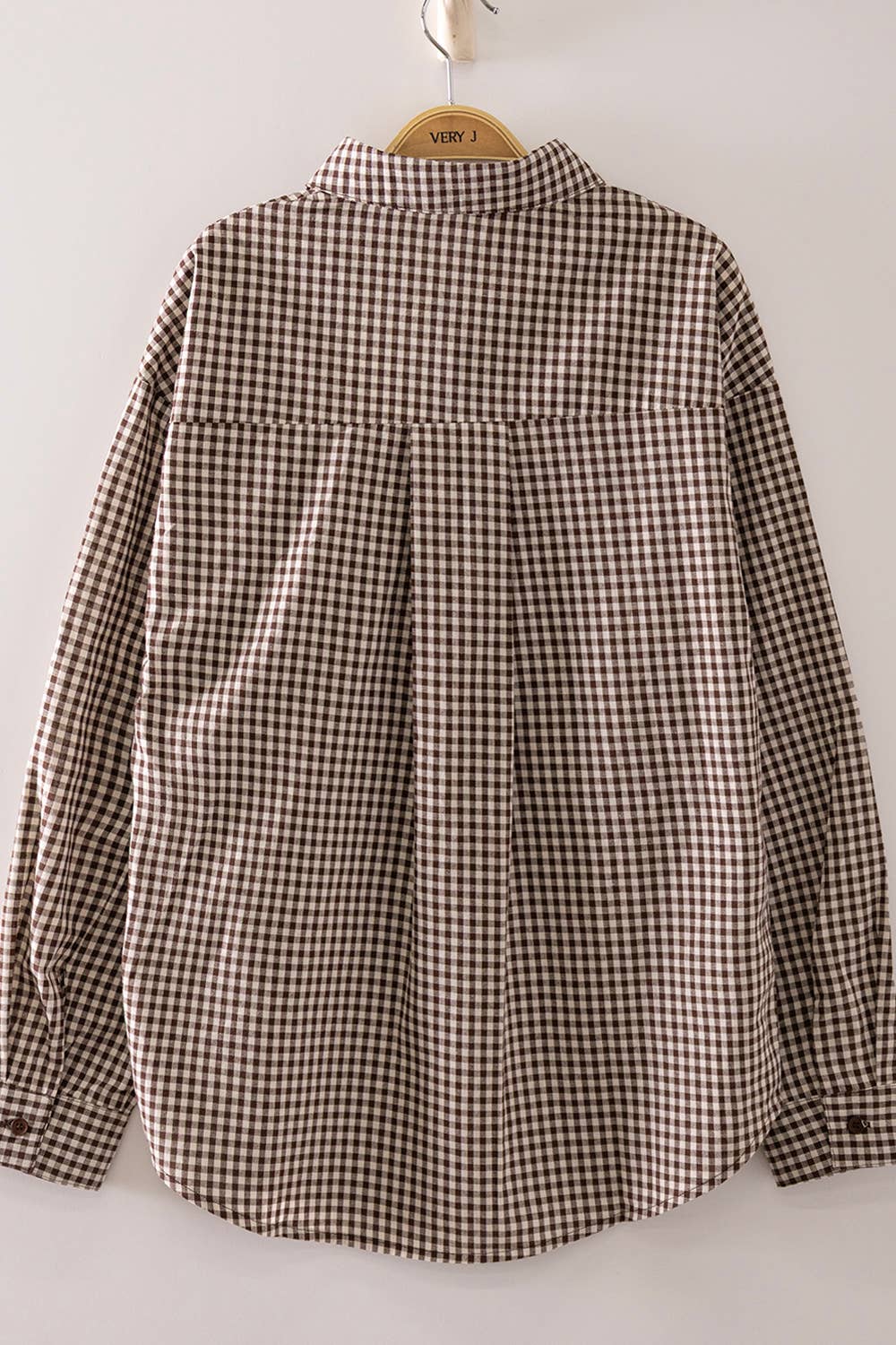 The little filly gingham top
