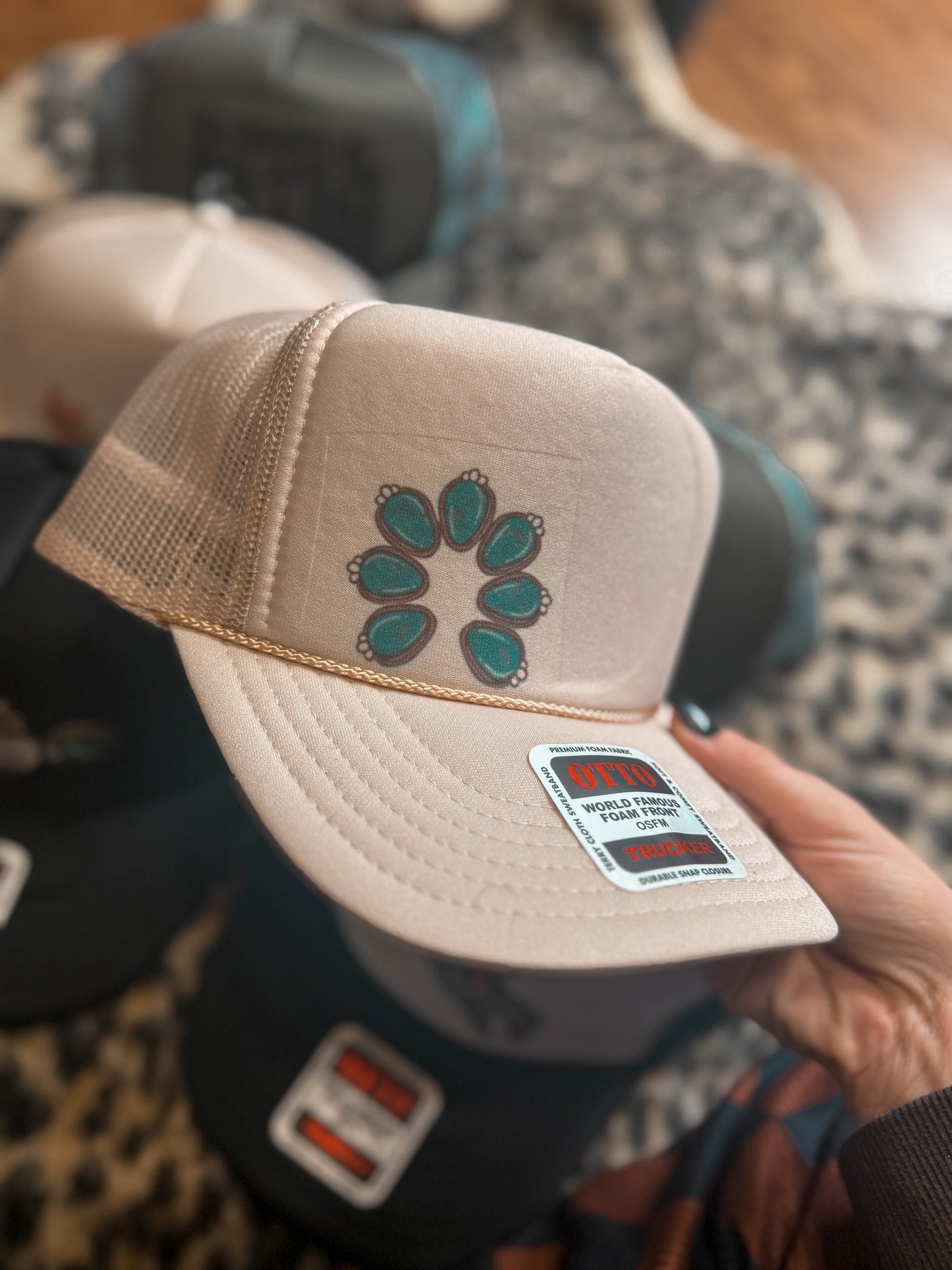 The Turquoise lover hat