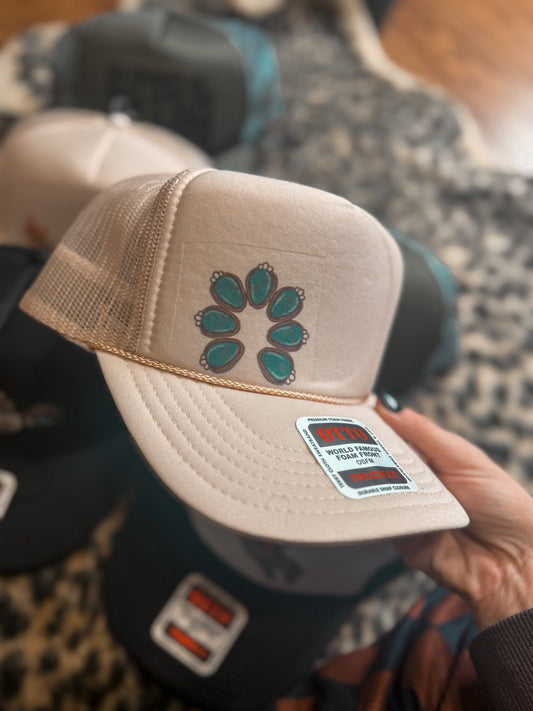 The Turquoise lover hat