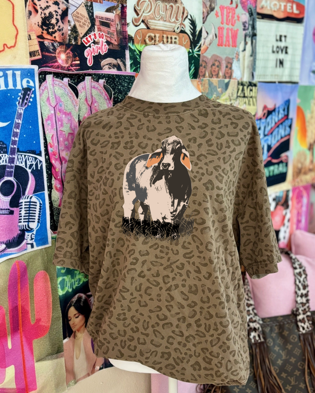 The Brahma cheetah T-shirt