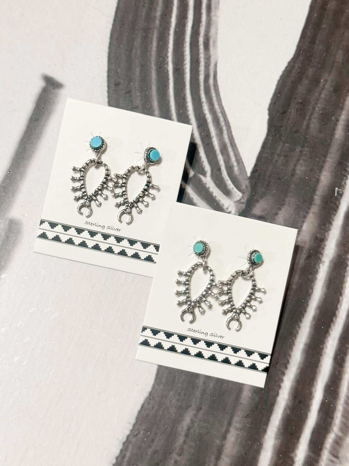 The blossom earrings