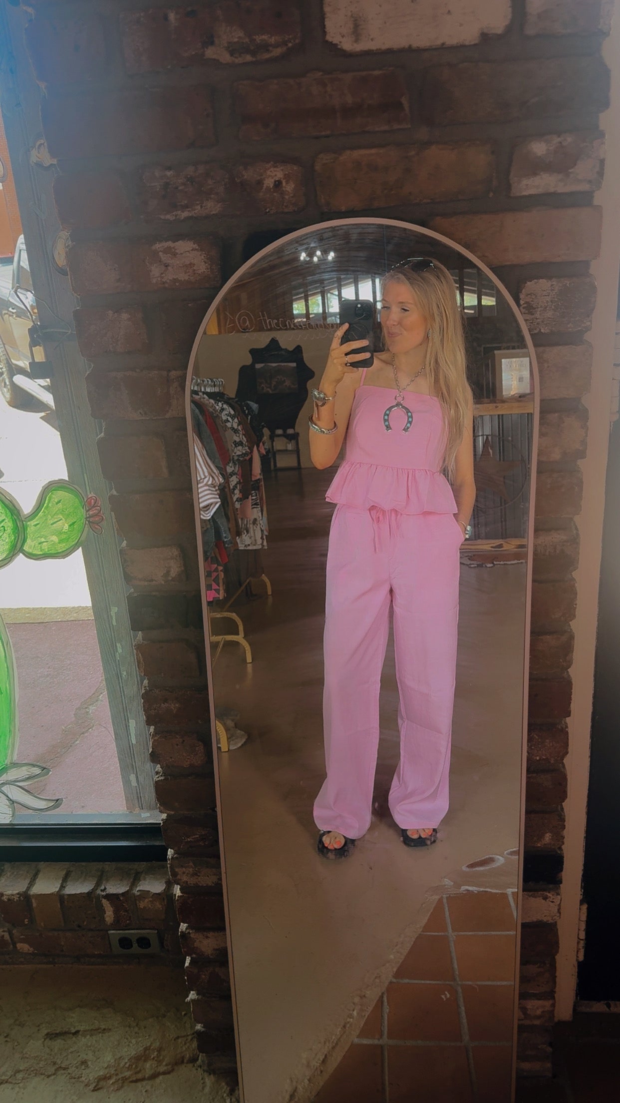 The pink Rio set
