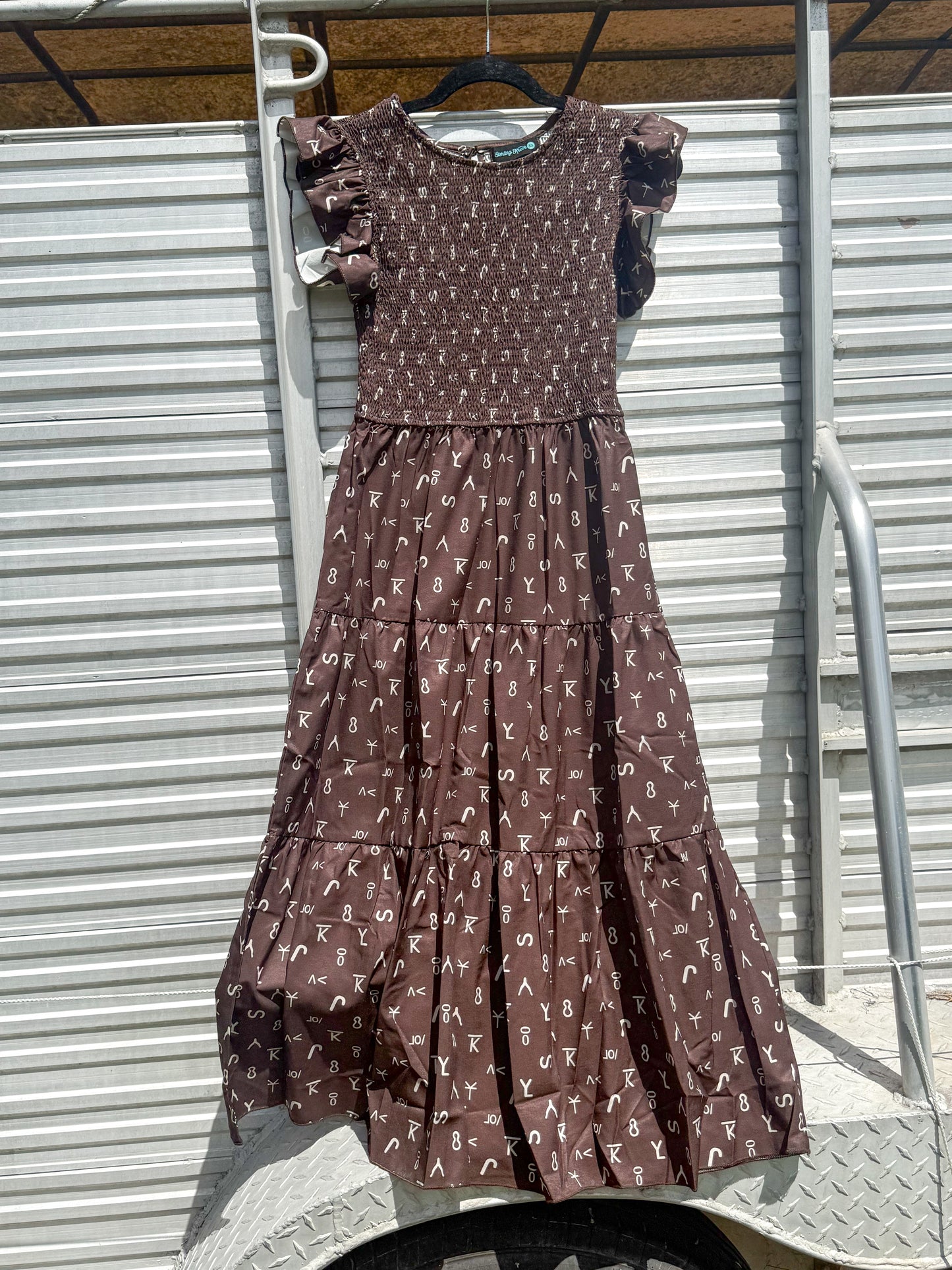Ranch Stamped Dress