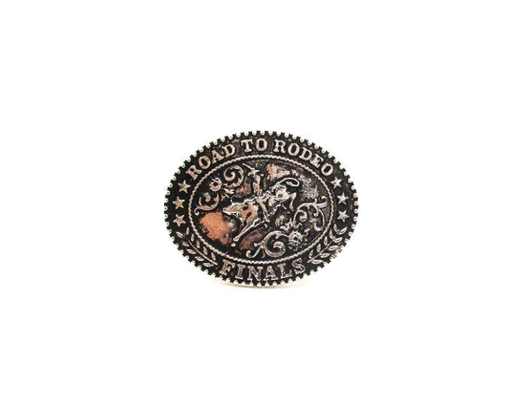 Western Road To Rodeo Cuff Ring