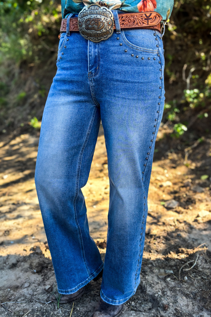 The studded cowgirl jeans