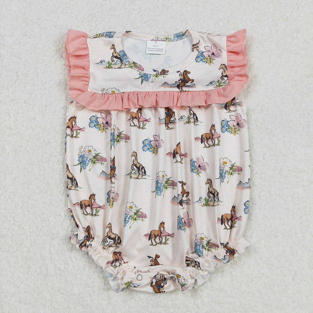 The little cowgirl romper