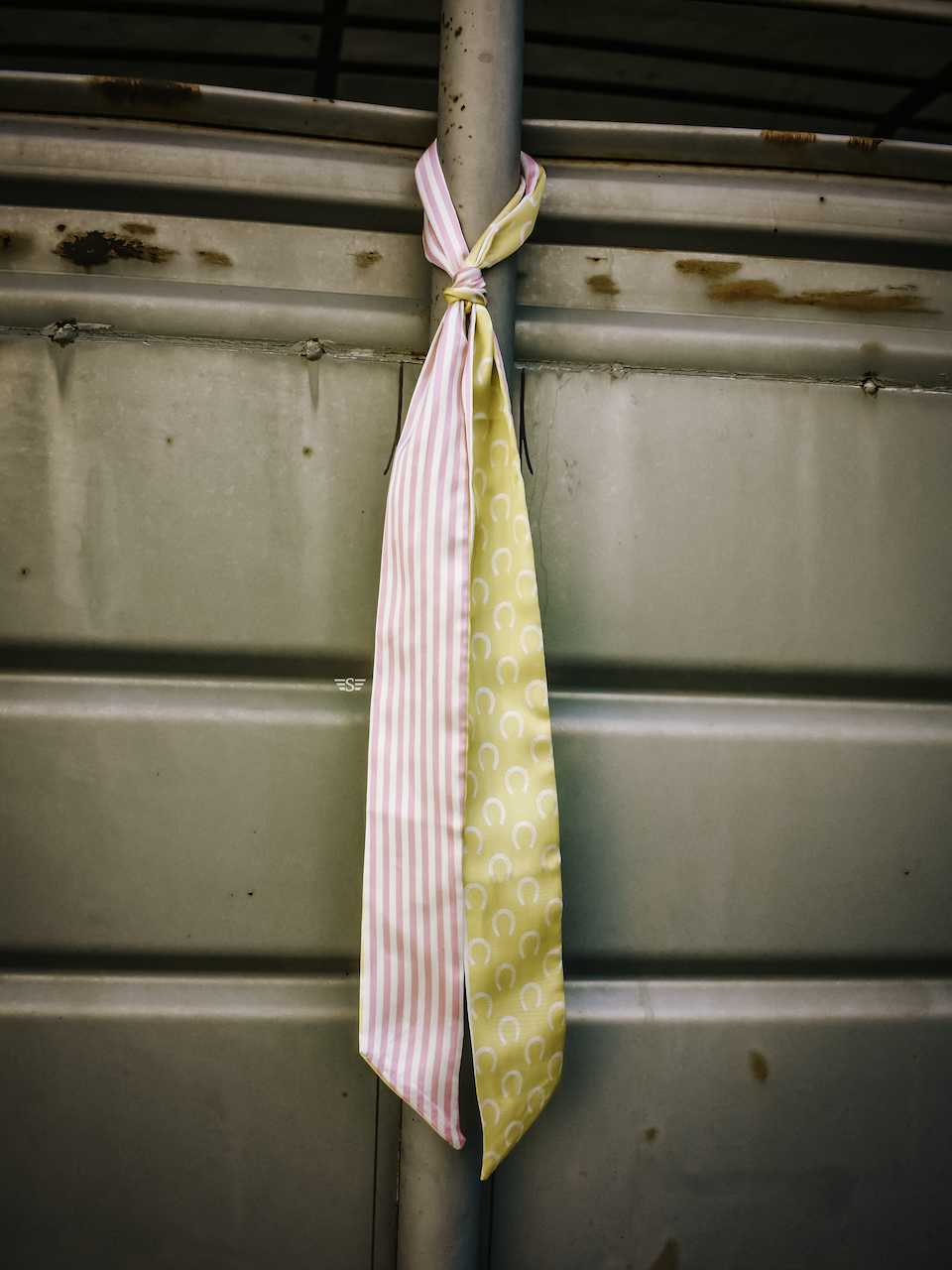 Pink Lemonade Horseshoe Twilly