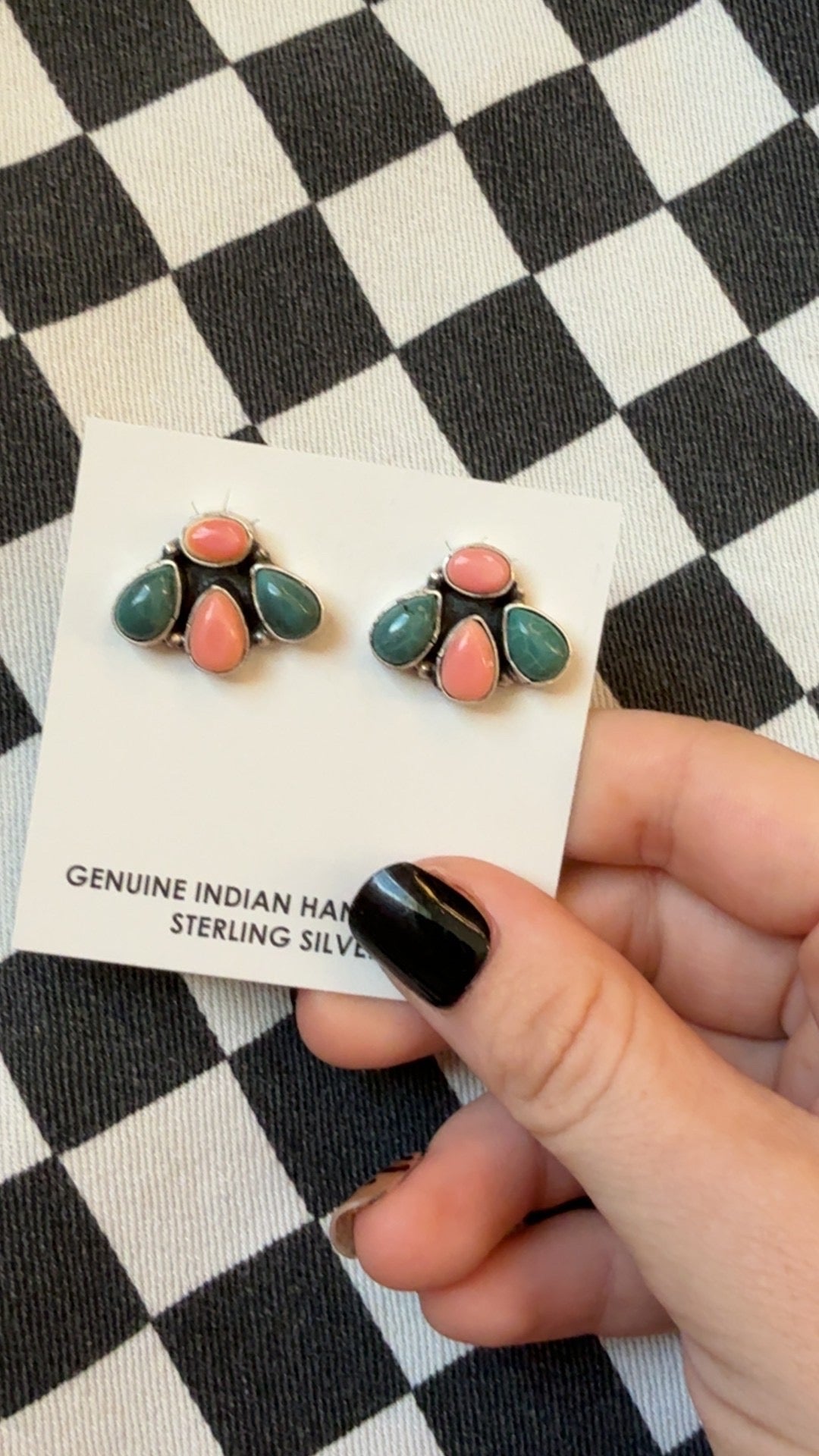 The high class cowgirl multi stone earrings
