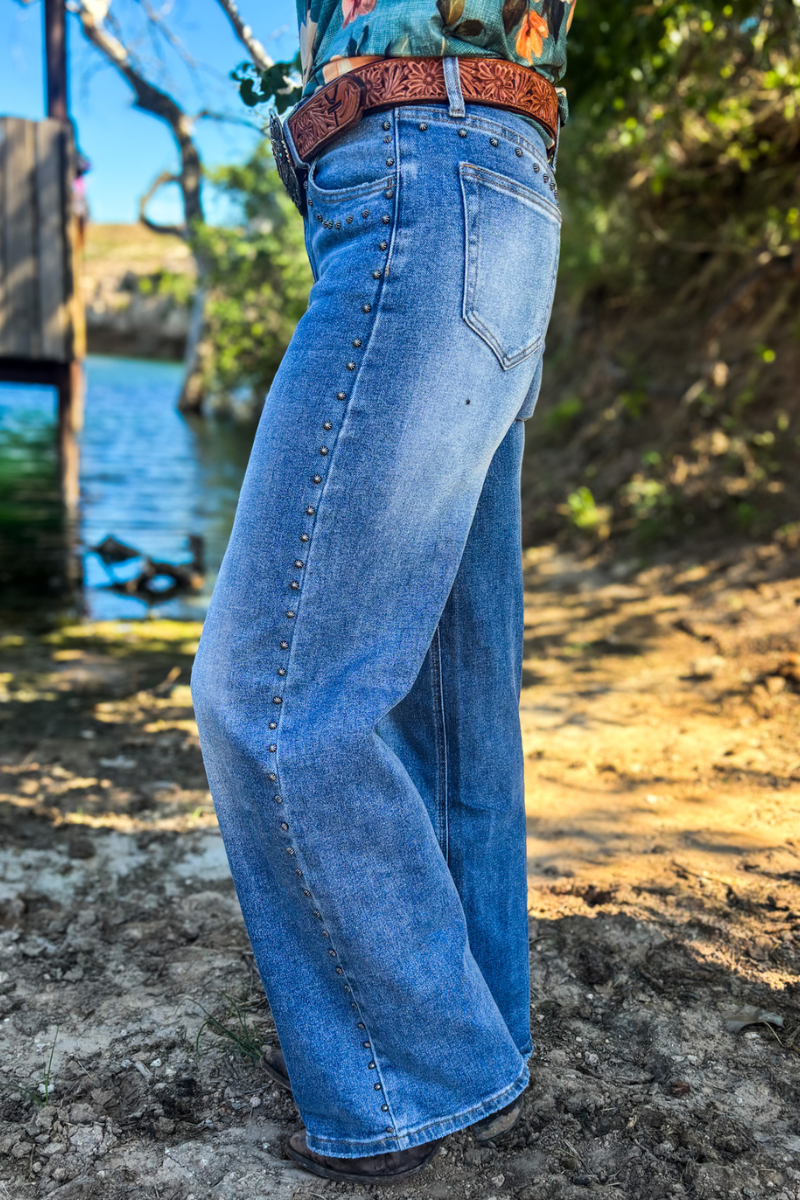 The studded cowgirl jeans