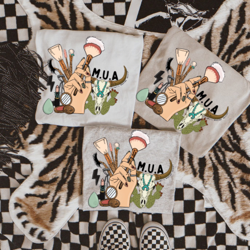 M.U.A sublimation T-shirt