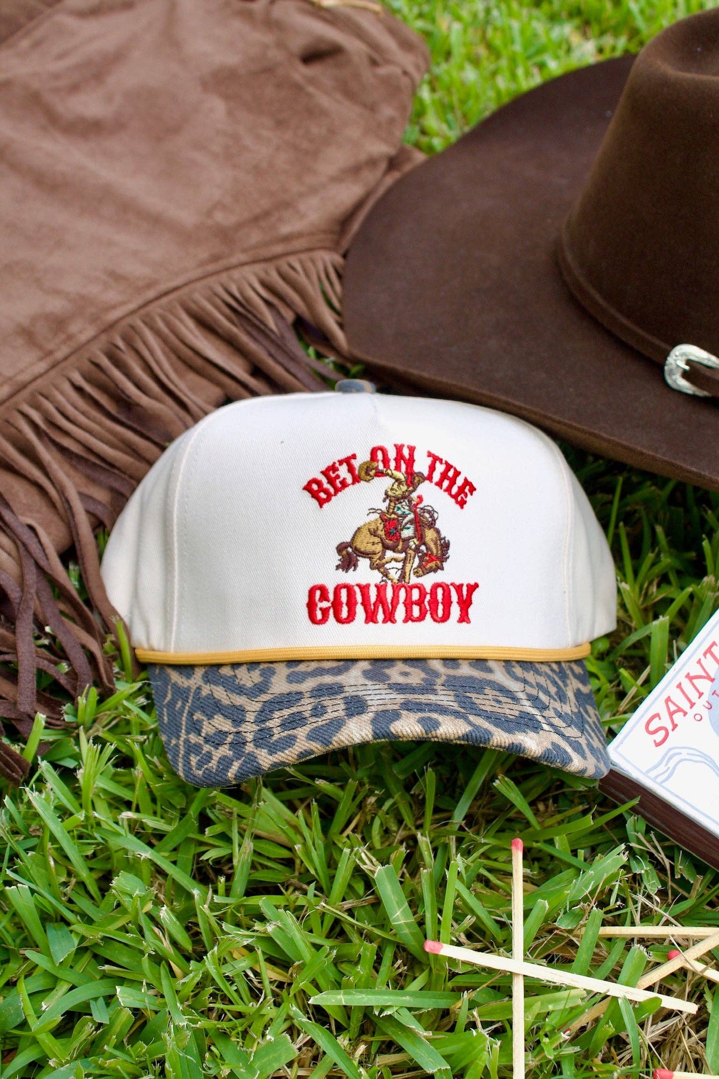 BET ON THE COWBOY CANVAS CAP