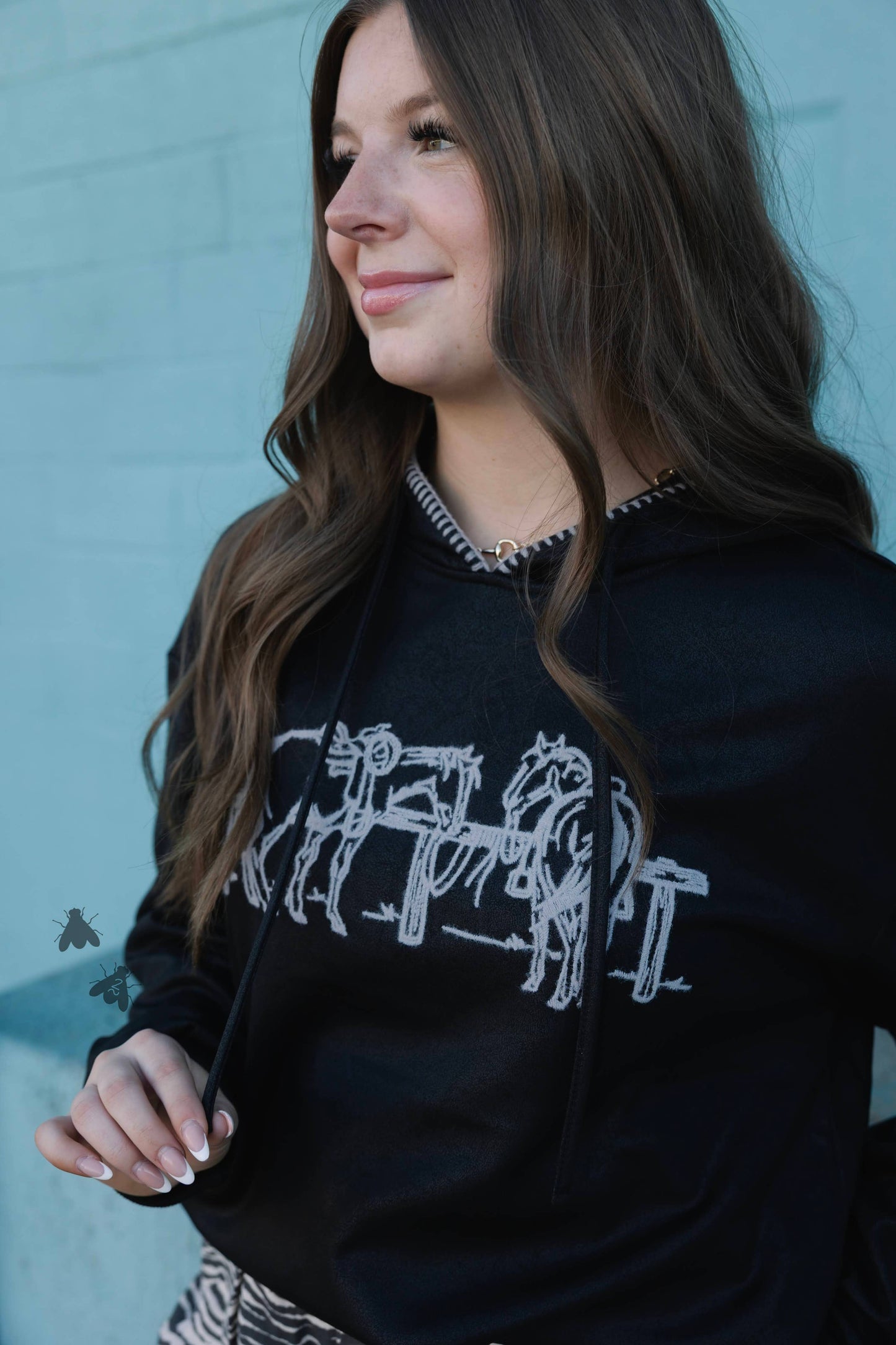 Luxe hitching post sweatshirt