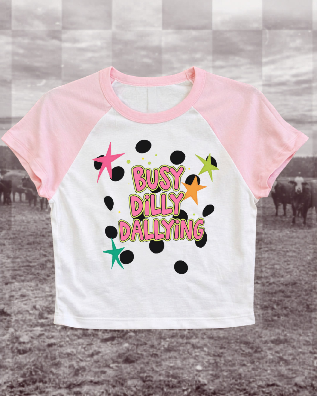 Busy dilly dallying  Baby Tee