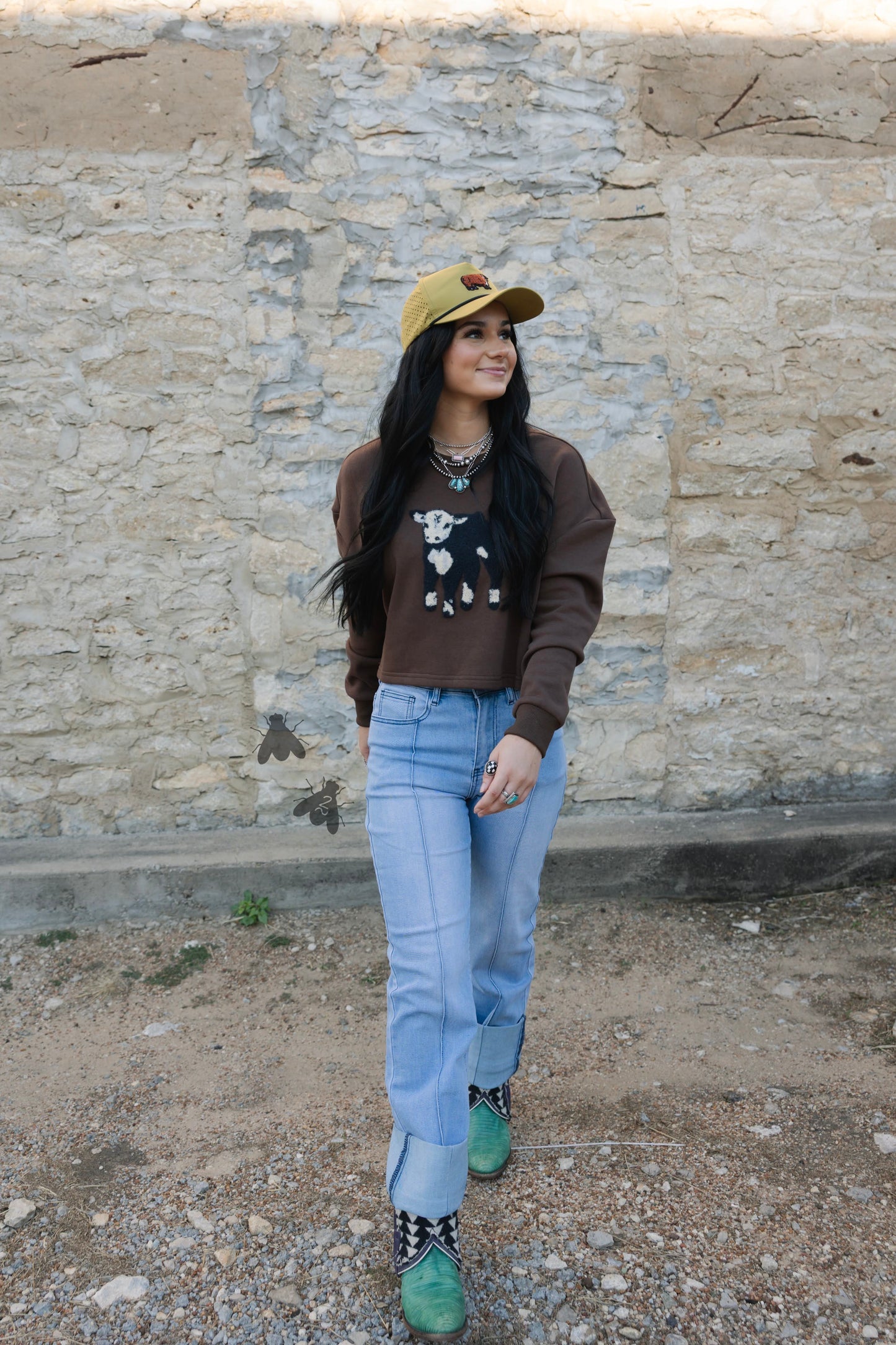 CALF SZN baldie sweater