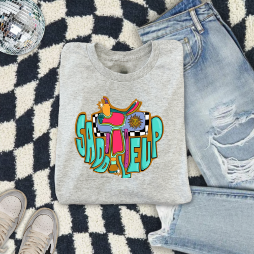 Saddle up sublimation T-shirt