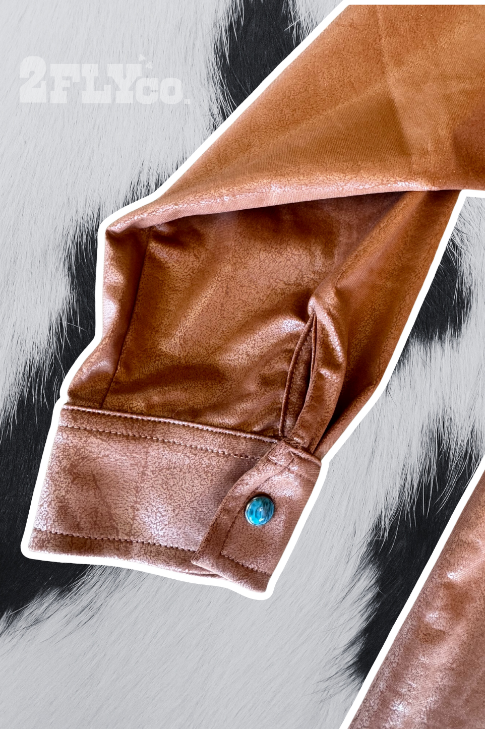 LEATHER OUTLAW TOP