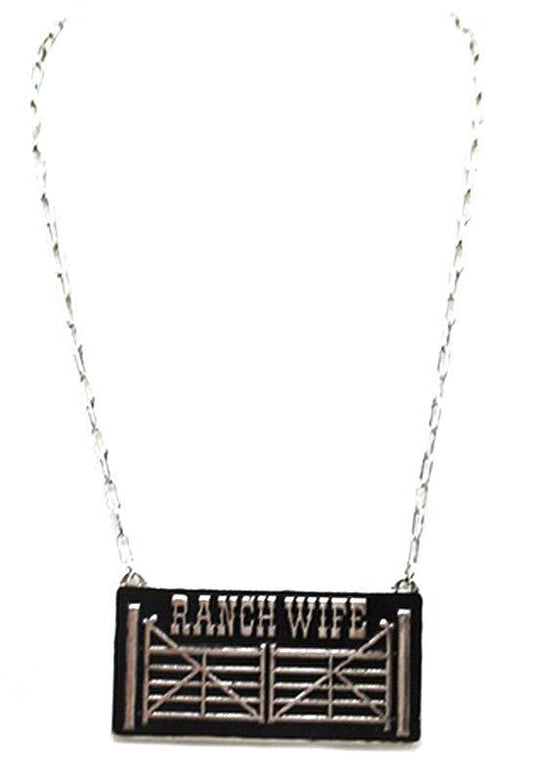 Western Ranch Wife Necklace
