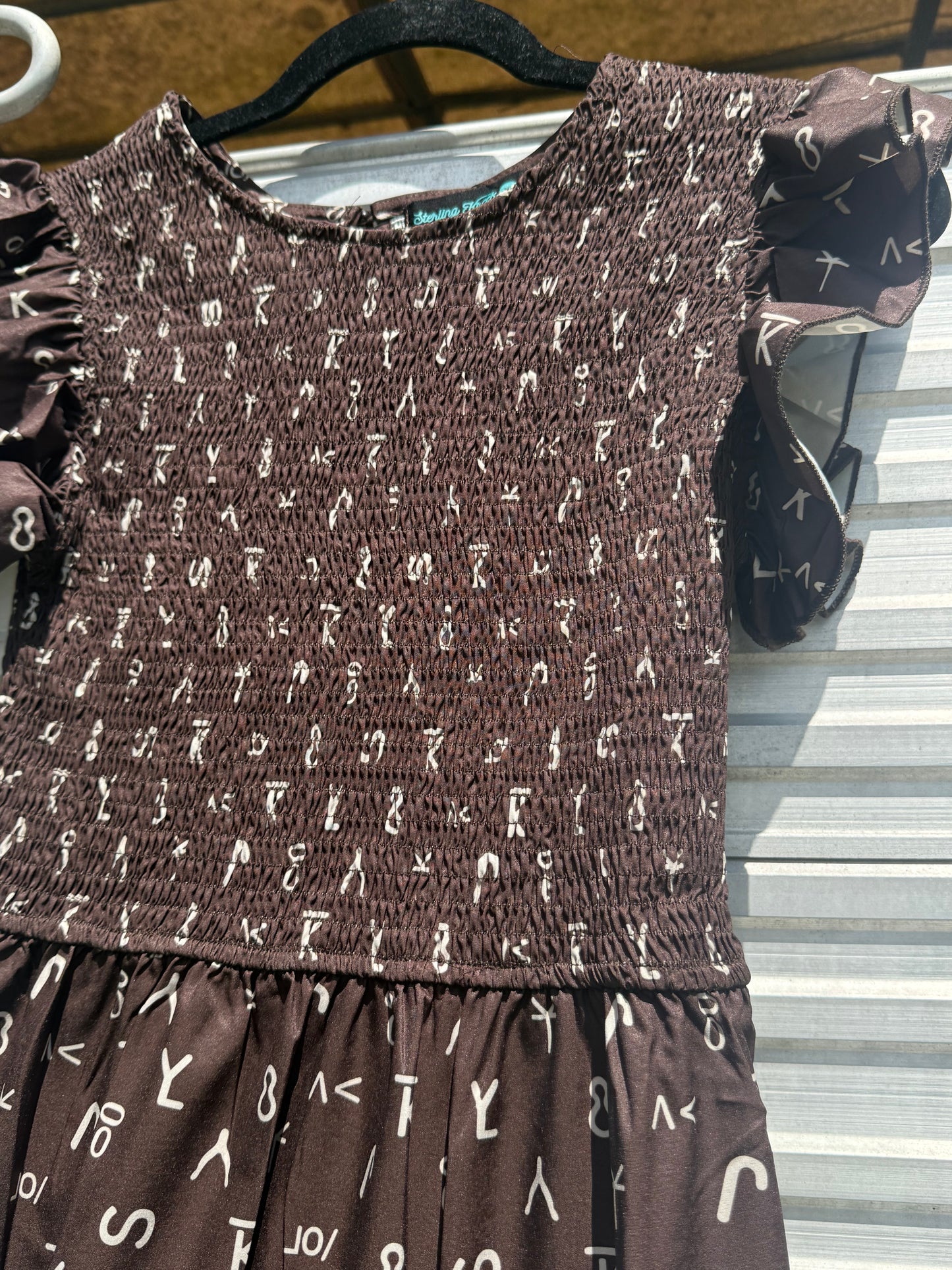Ranch Stamped Dress