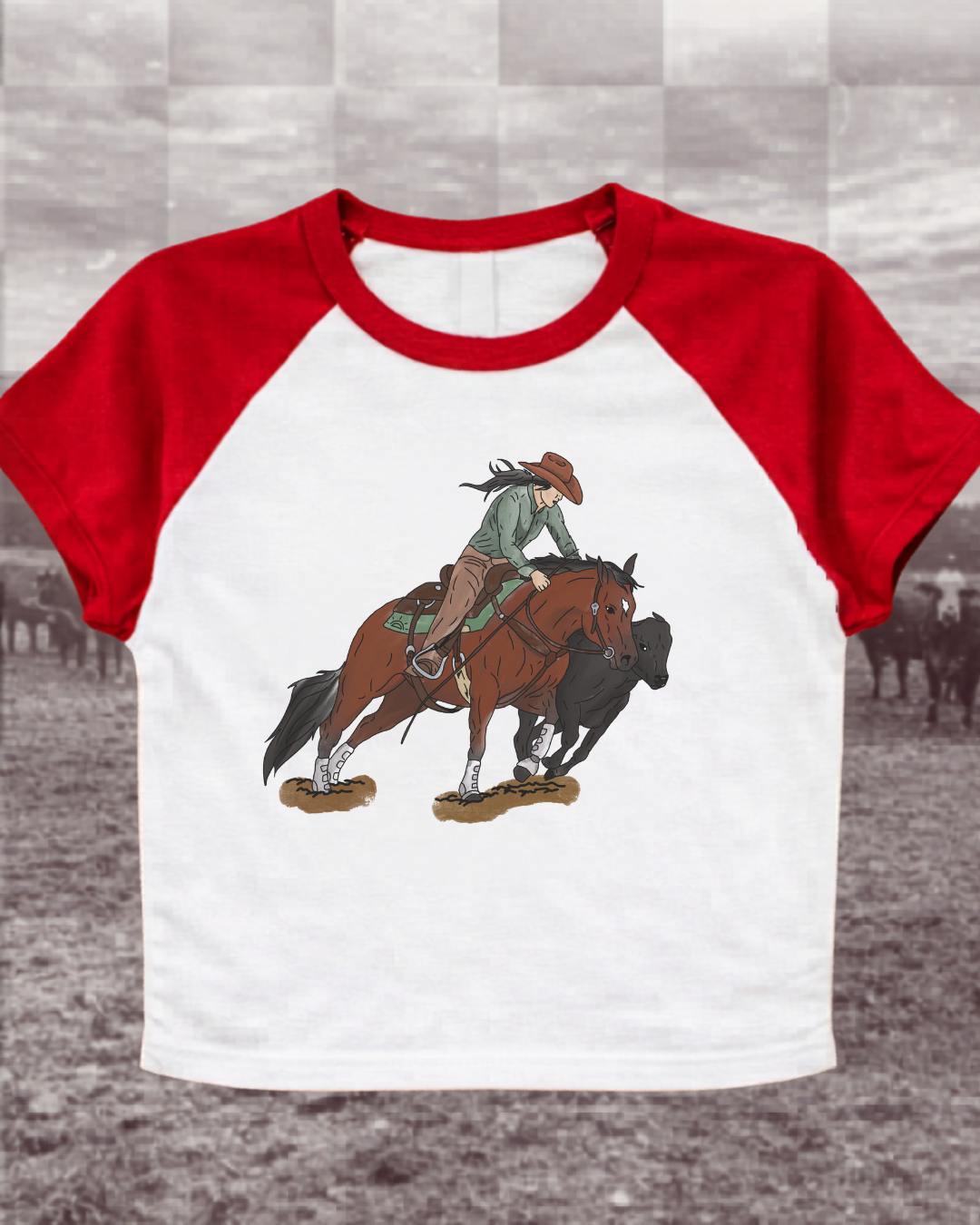 Cowhorse queen  Baby Tee