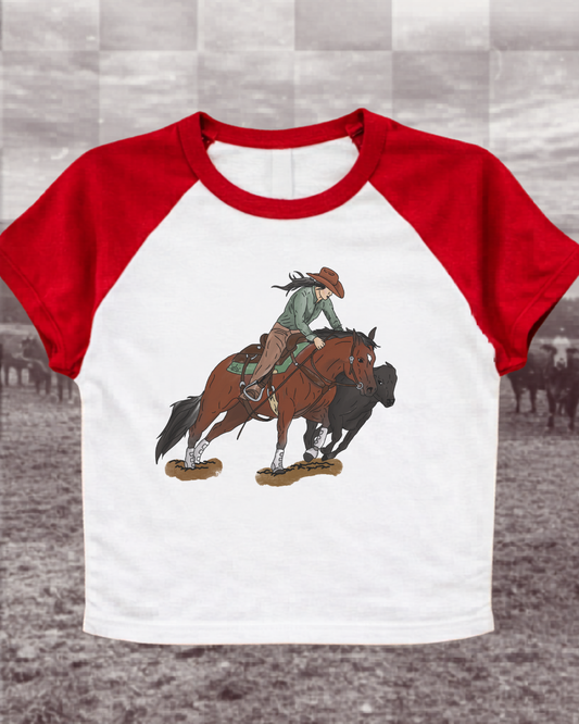 Cowhorse queen  Baby Tee