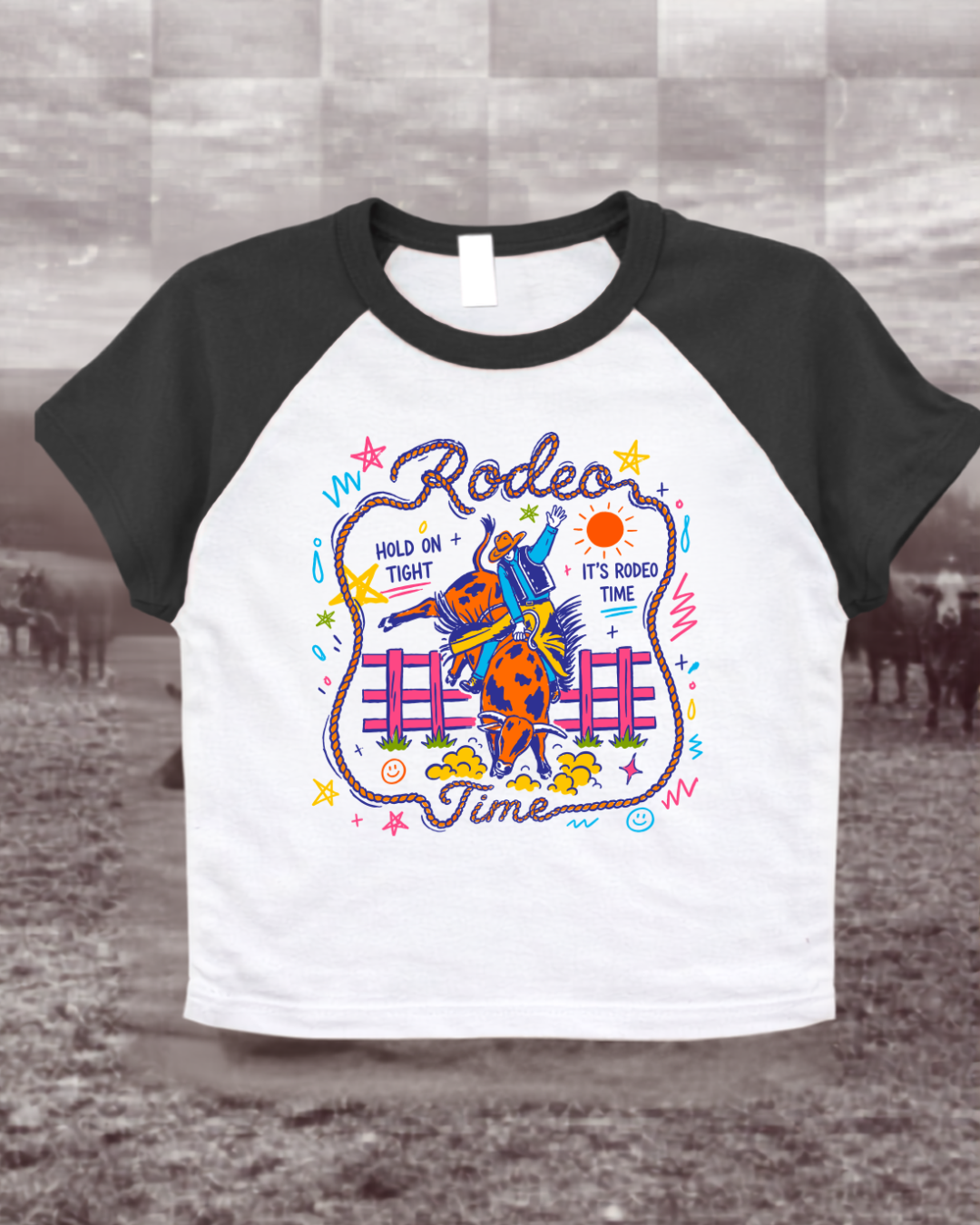Rodeo time Baby Tee