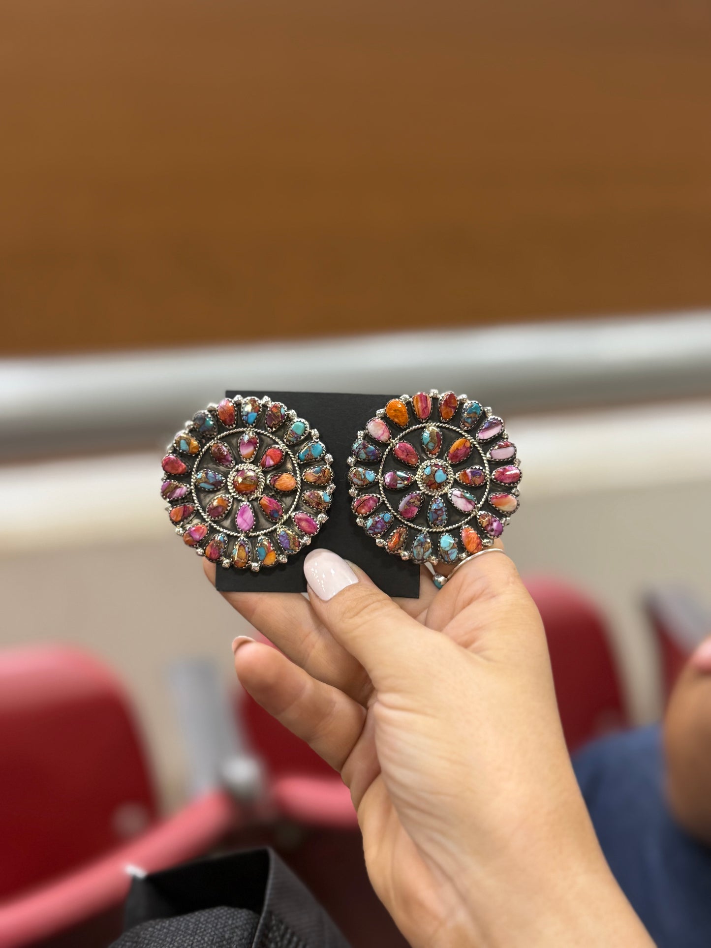 The Lettie cluster earrings